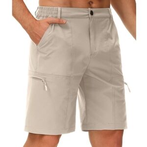 Libin Mens Cargo Hiking Shorts Water Resistant UPF 50 Sun Protection XXXL